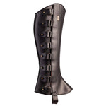 [Couple] Mens Leather Buttons Spats