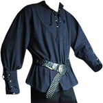 Men's Medieval Lace Up Pirate Shirt